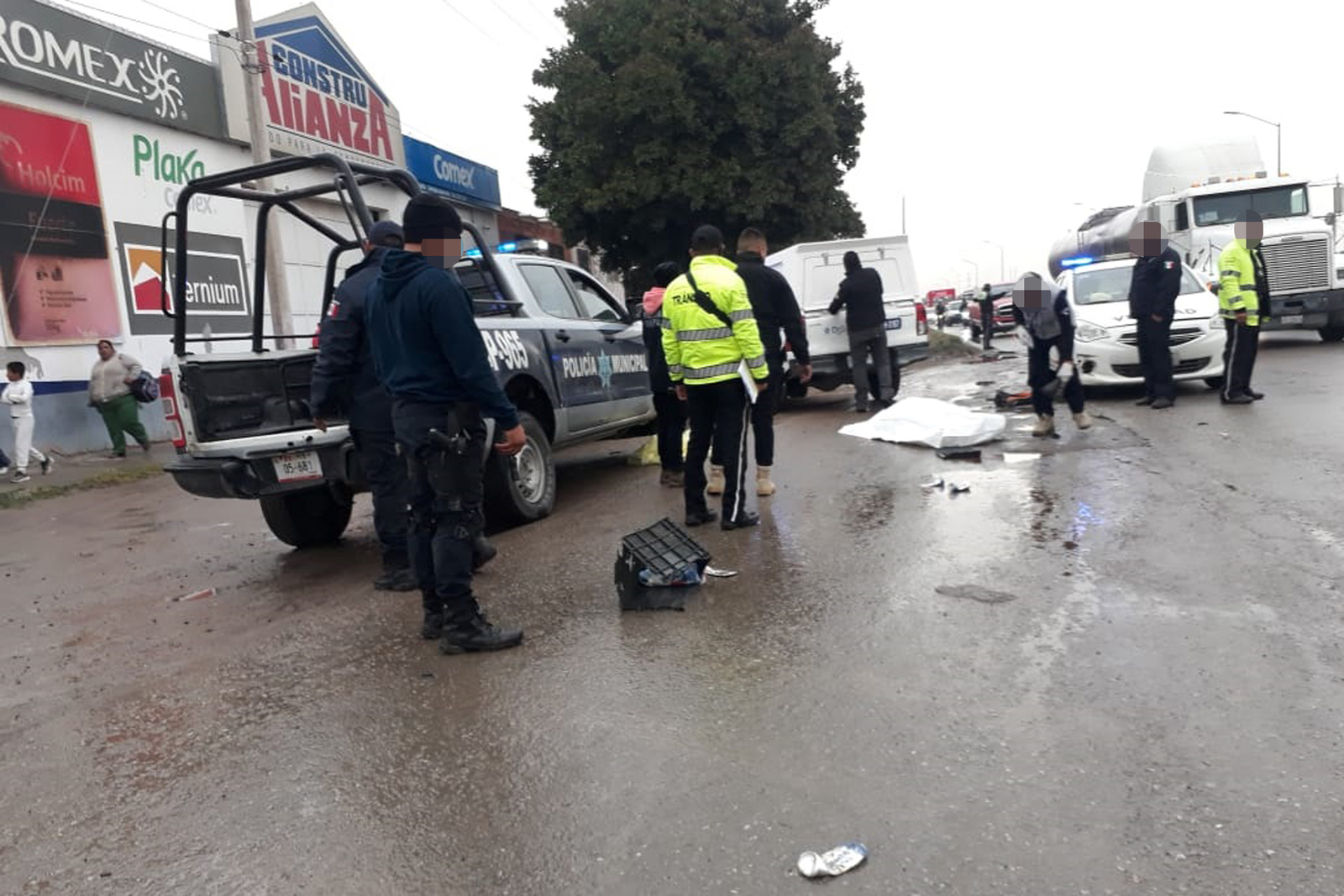 Autobús arrolla a un ciclista; fallece