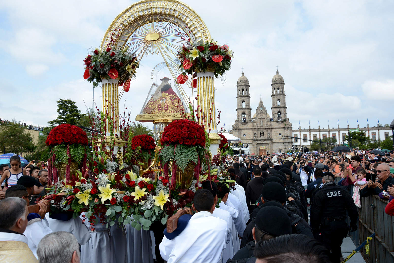 La romería mexicana de Zapopan, declarada Patrimonio Inmaterial por la Unesco. (NOTIMEX) 