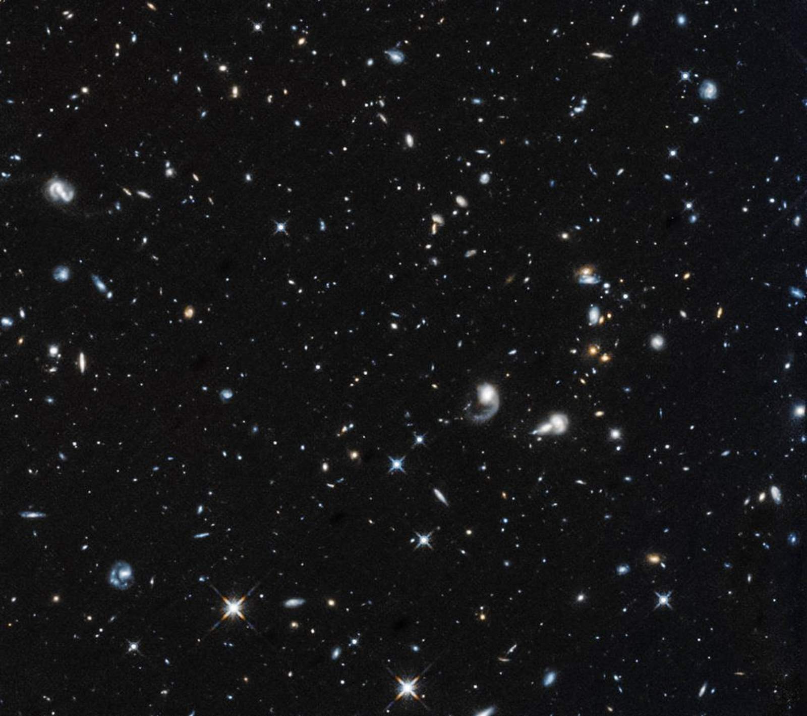 Se observan galaxias formadoras de estrellas a una distancia de hasta 11 mil millones de años luz. (TWITTER)