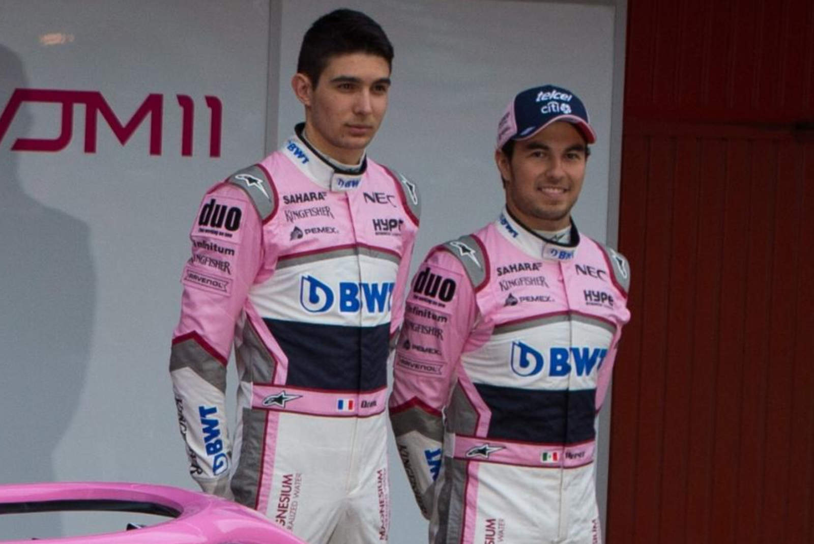 El piloto mexicano nunca mantuvo una buena relación con su coequipero, el francés Esteban Ocon.