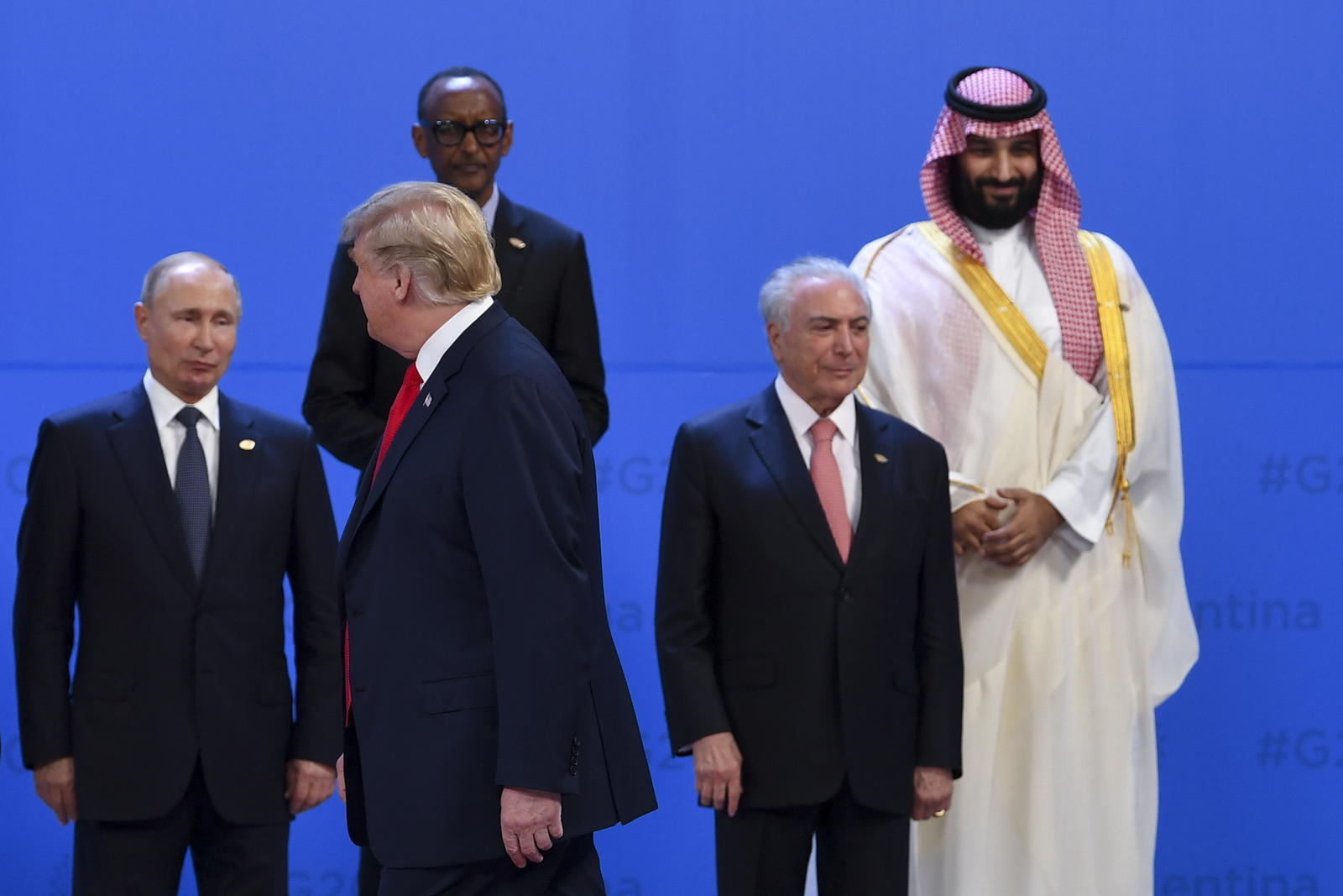 Desdén. Trump decidió no reunirse con Putin en la pasada Cumbre del G20 en Buenos Aires. (EFE)