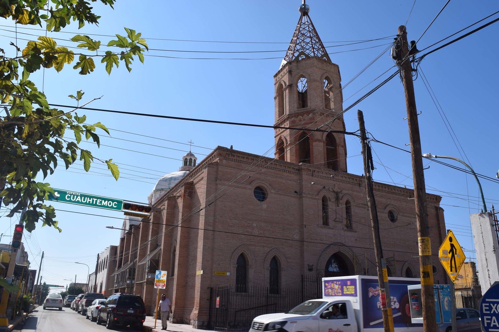 Rehabilitación. La fachada de la Iglesia es uno de los proyectos con los que se tiene pensado cerrar la administración. (EL SIGLO DE TORREÓN/MARY VÁZQUEZ)