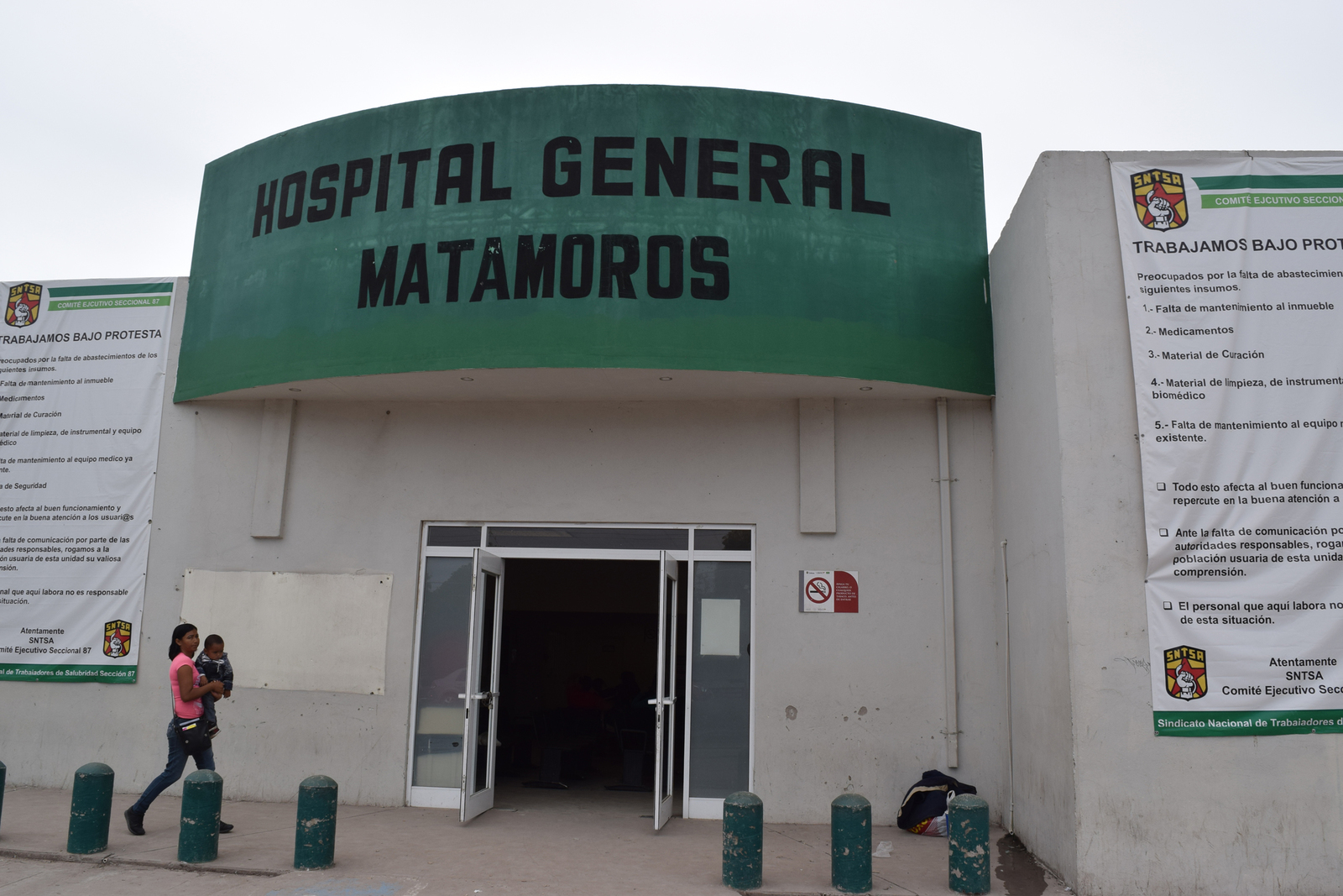 Mejora. El doctor Rangel aseguró que se va mejorando el servicio que se ofrece en el Hospital General de Matamoros. (EL SIGLO DE TORREÓN)