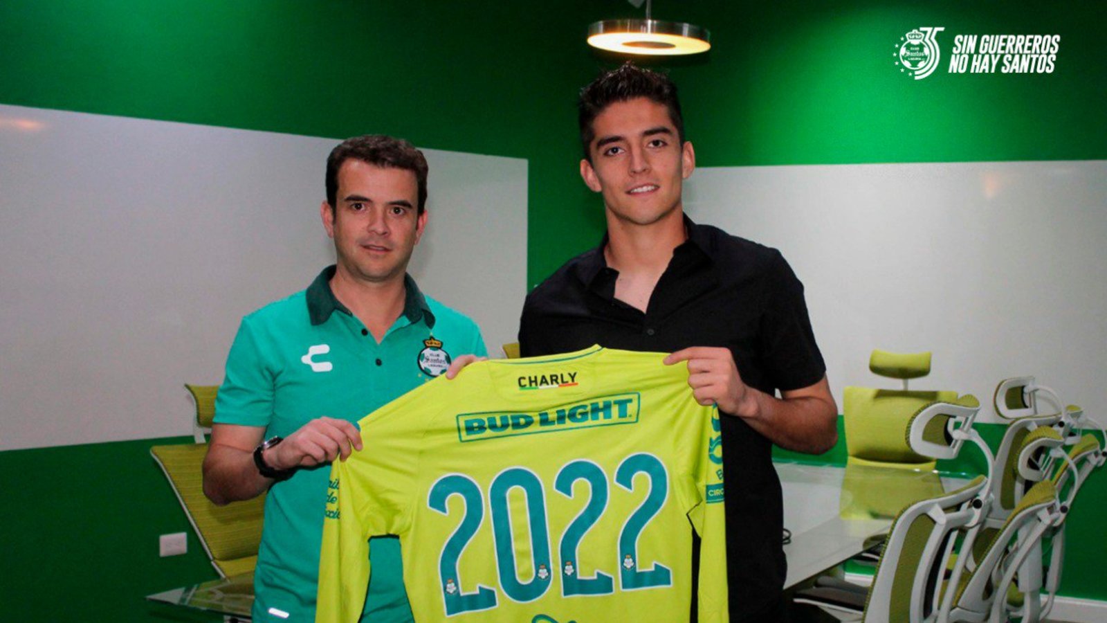 Renueva Acevedo con Santos hasta 2022
