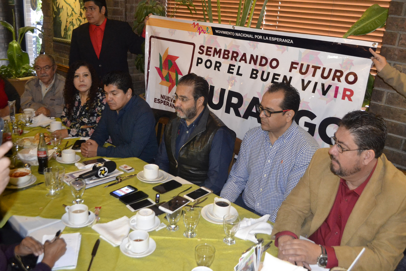 Propuestas. Bejarano señaló que el movimiento podría proponer algunos candidatos locales. (EL SIGLO DE TORREÓN)