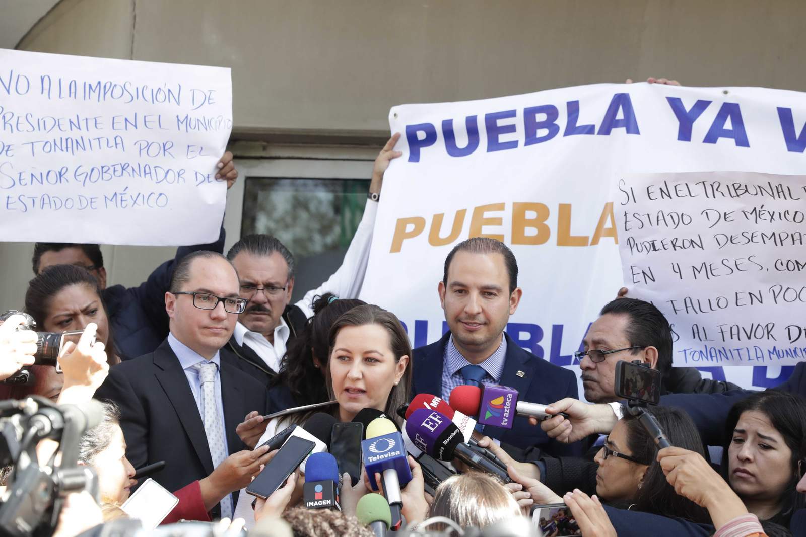 La gobernadora electa de Puebla, Martha Erika Alonso, llamó al presidente Andrés Manuel López Obrador a establecer un diálogo para trabajar en equipo y lograr objetivos. (ARCHIVO)