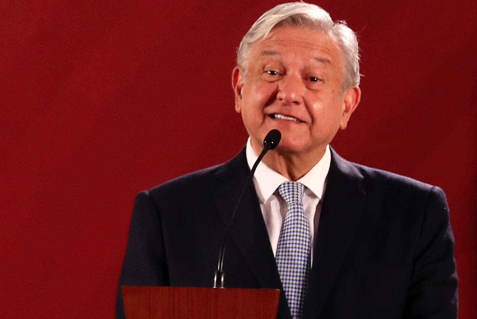 López Obrador indicó que hasta ahora sólo cuenta con cifras preliminares. (EL UNIVERSAL)