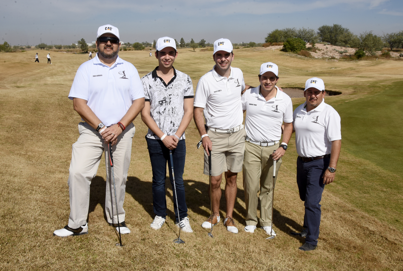 Paulo, Gerardo, Miguel, Roberto y Ricardo.