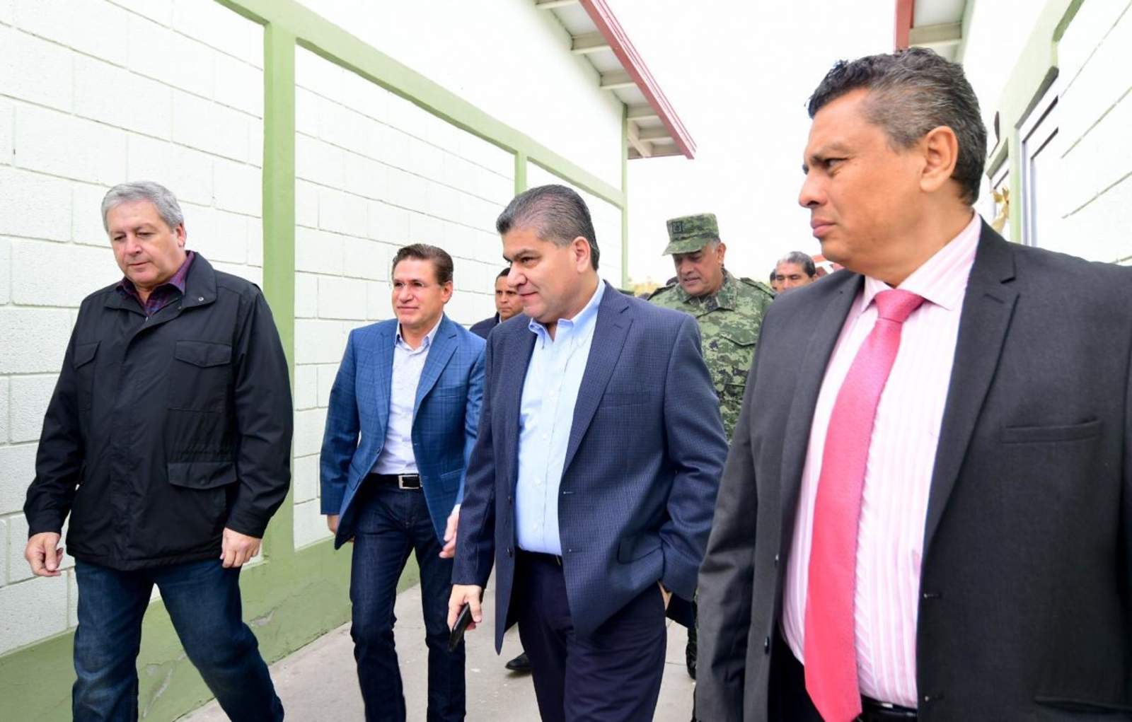 Los gobernadores encabezaron la reunión de seguridad en Torreón. (ESPECIAL) 
