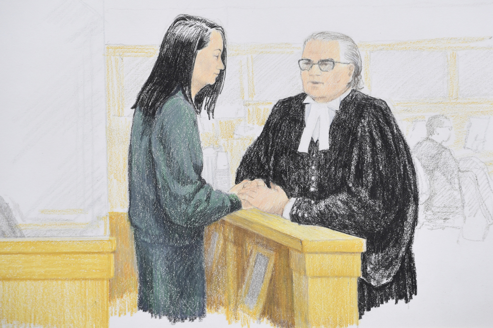Proceso. El juez William Ehrcke reconoció que el caso de Meng Wanzhou ha sido excepcional. (AP)