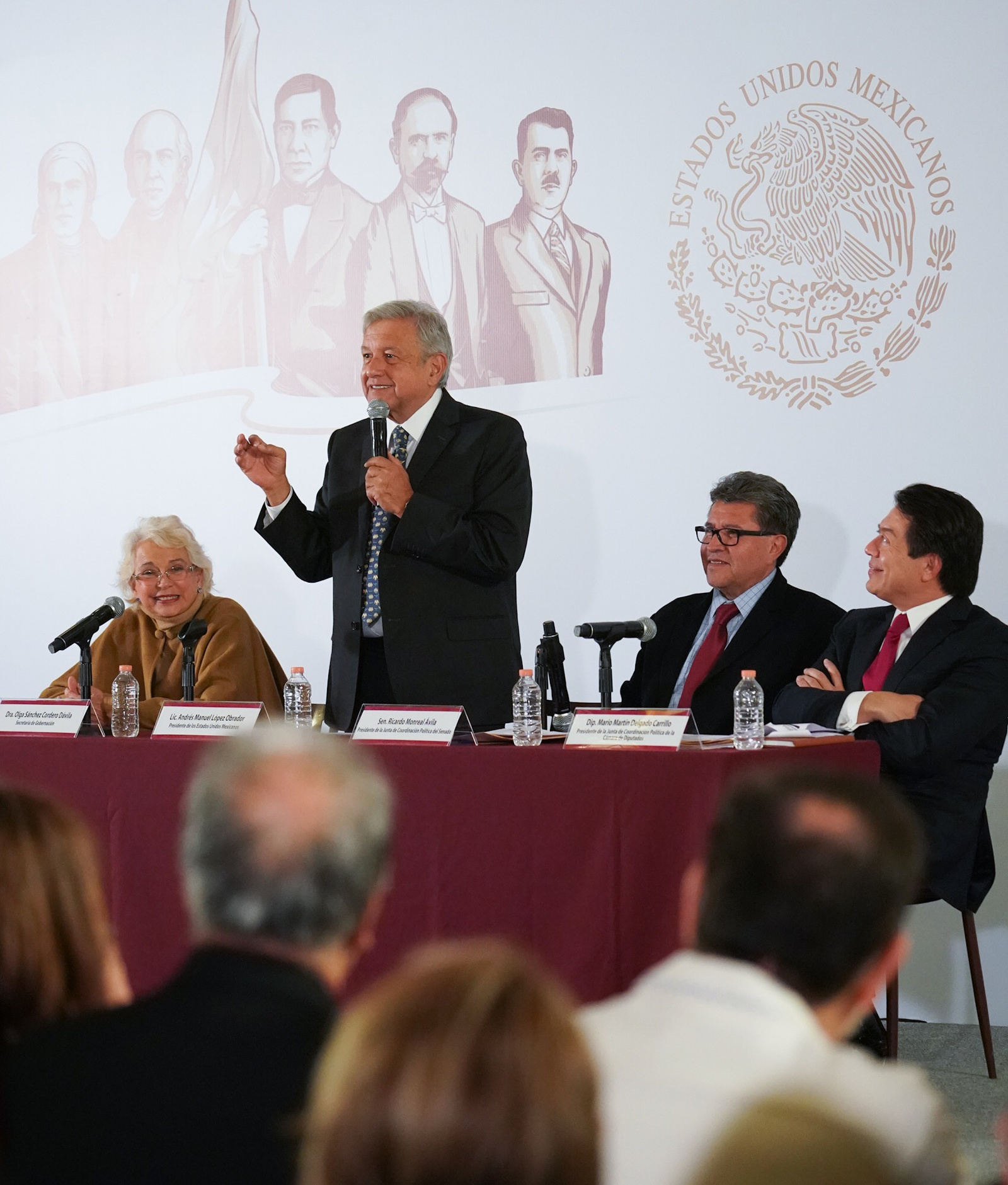Respuesta. López Obrador, interpuso un recurso de reclamación contra la suspensión de la ley federal de remuneraciones. (NOTIMEX)