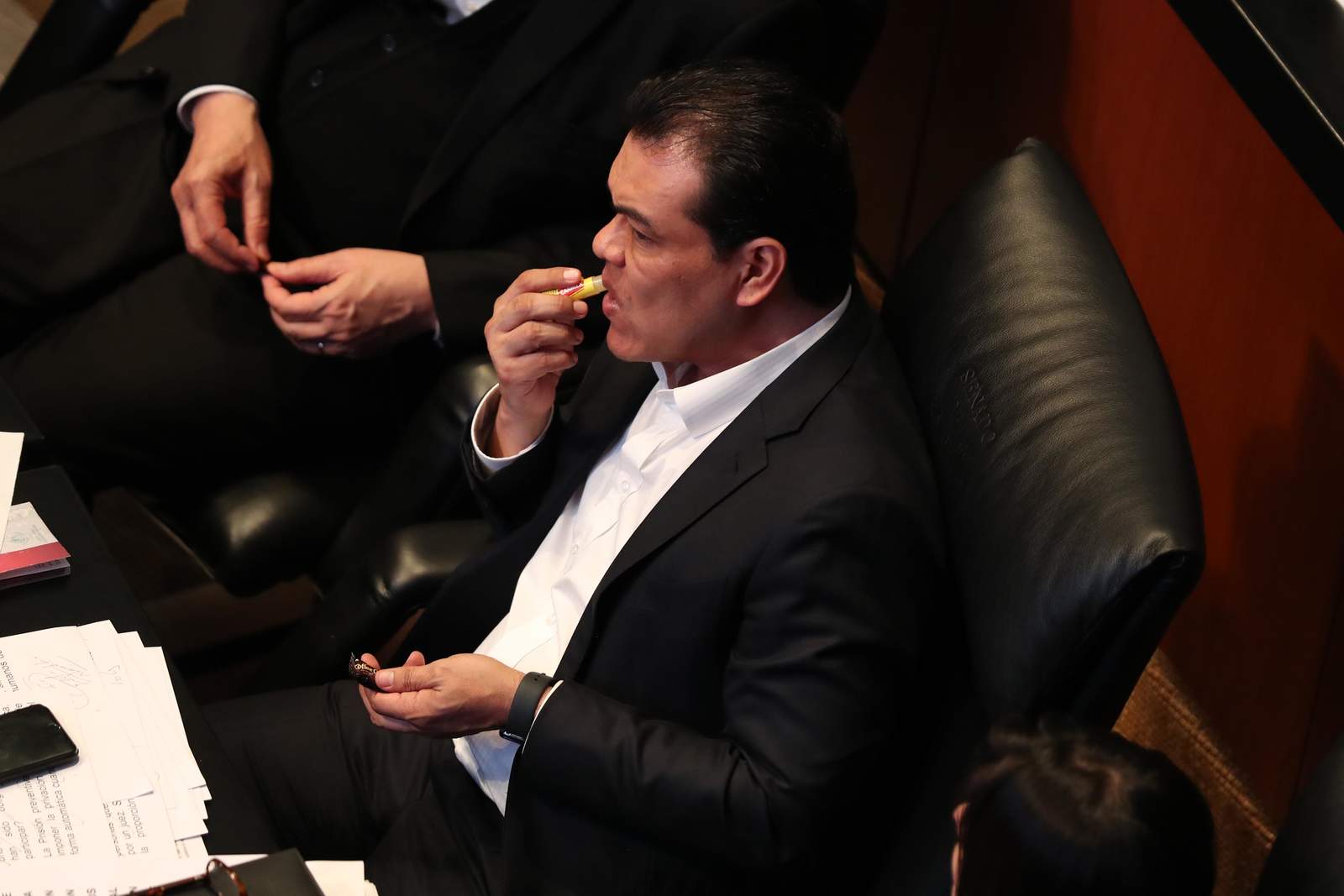 Al iniciar la sesión, la Mesa Directiva informó que el senador Juan Zepeda dejaría la Comisión de Justicia. (ARCHIVO)