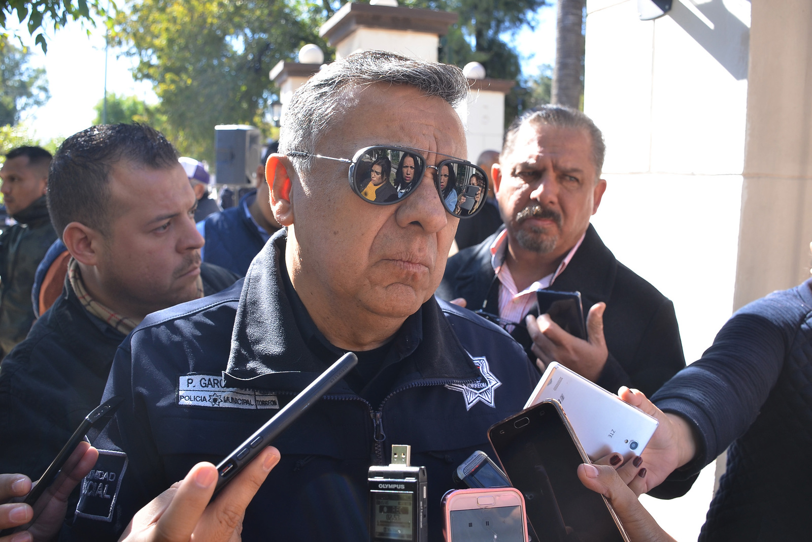 A la espera. Primo Francisco García Cervantes, director de la DSPM podría irse a dirigir una Unidad de la PF en el área de Gendarmería. Dice que tal vez en el mes de enero. (FERNANDO COMPEÁN)