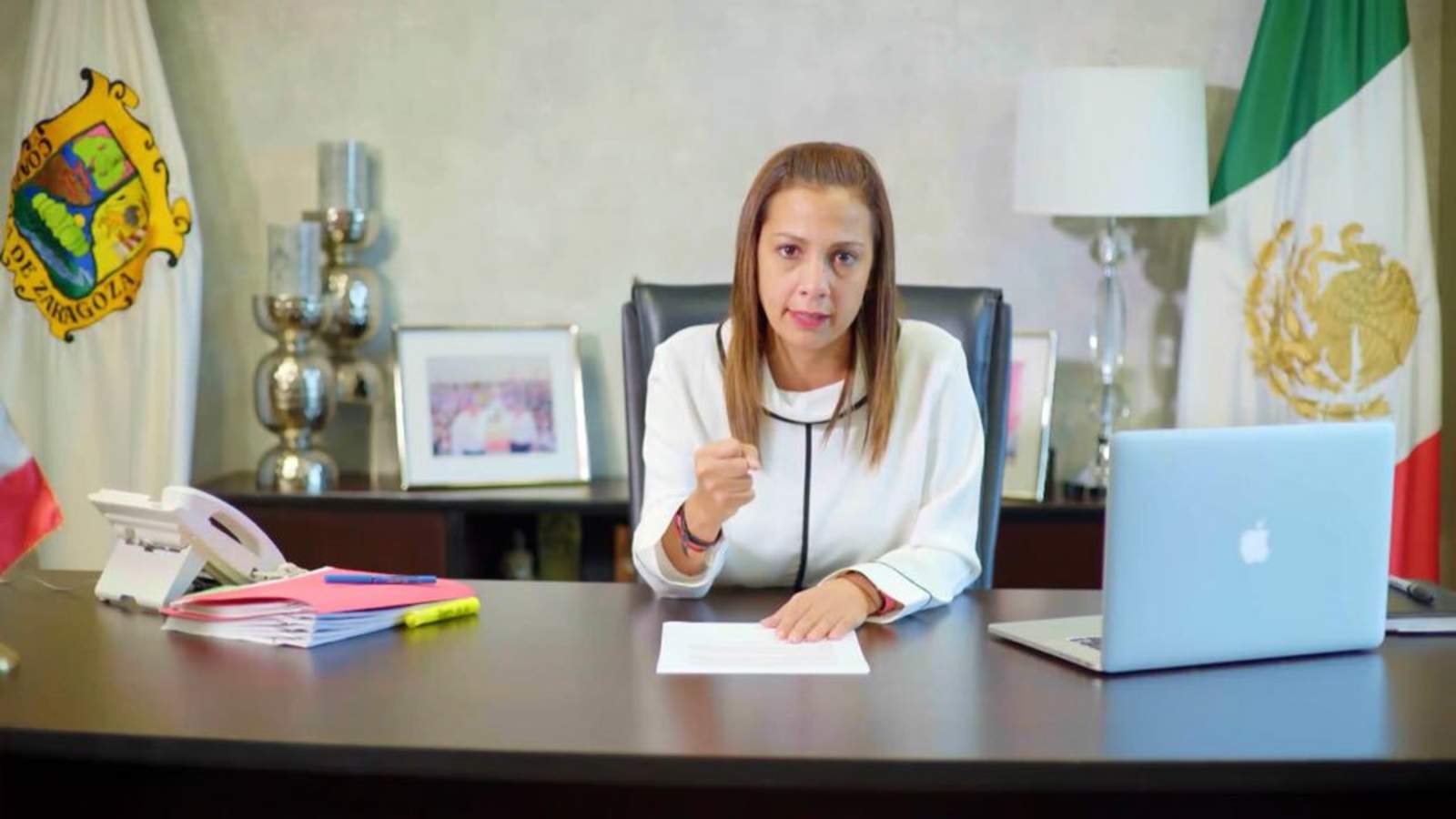 Sonia Villarreal es la primer presidenta municipal de esta ciudad fronteriza. (ARCHIVO)