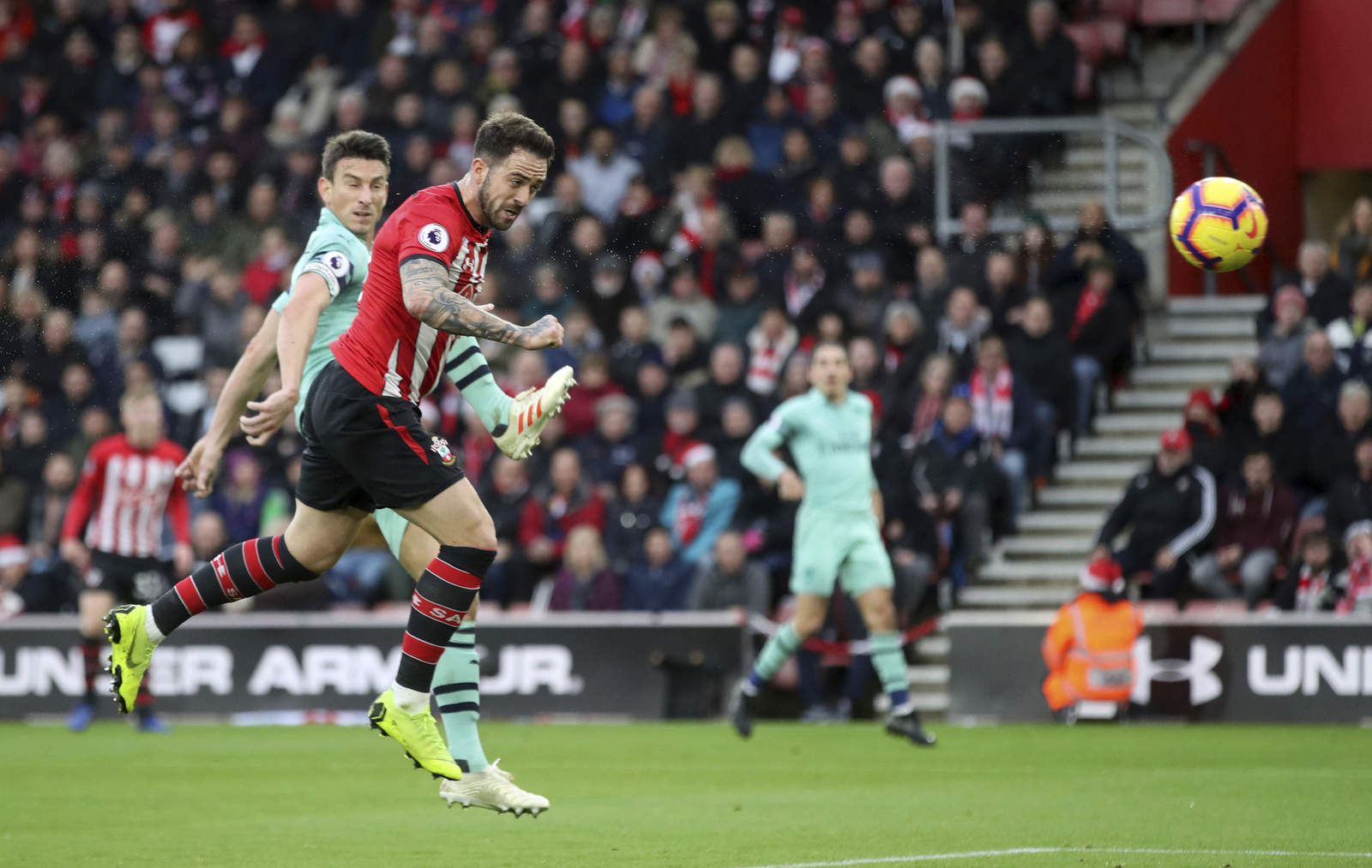 Danny Ings había colocado al Southampton al frente en dos ocasiones con cabezazos.