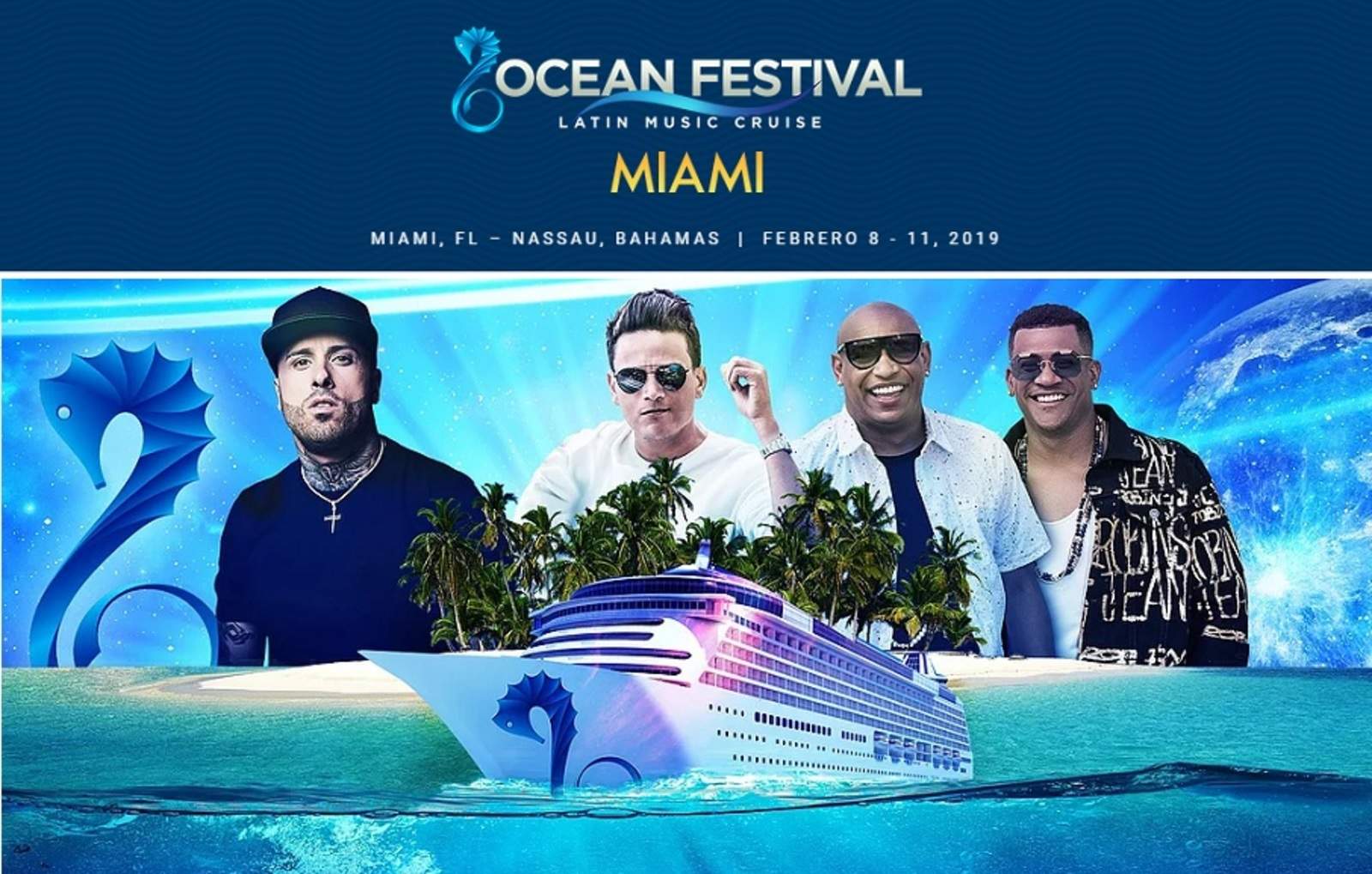 Festival. Nicky Jam,Gente de Zona y Silvestre Dangond integran el cartel del Ocean Festival. (ESPECIAL)
