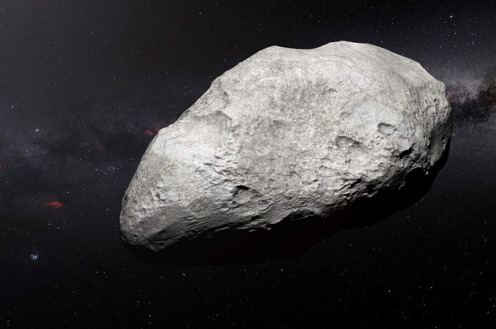 Para que un asteroide sea considerado potencialmente peligroso, debe ser mayor a 140 metros, y debe pasar a 20 veces o menos la distancia Tierra-Luna. (ARCHIVO)
