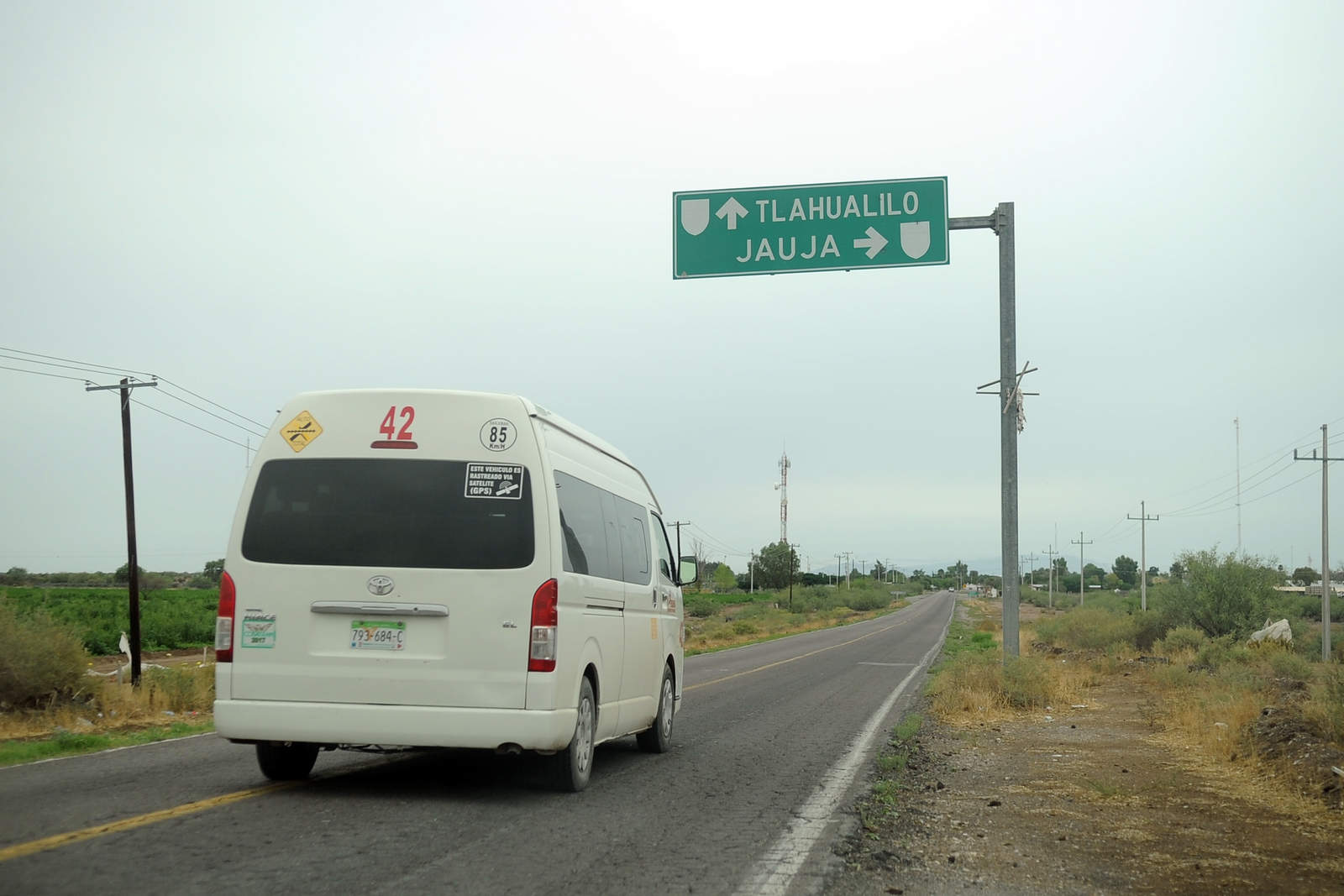 Ante la presencia de paisanos, se ha redoblado la vigilancia en la carretera que conduce de El Lucero a Tlahualilo y en la que conduce desde Cartajena hasta la cabecera municipal. (ARCHIVO)