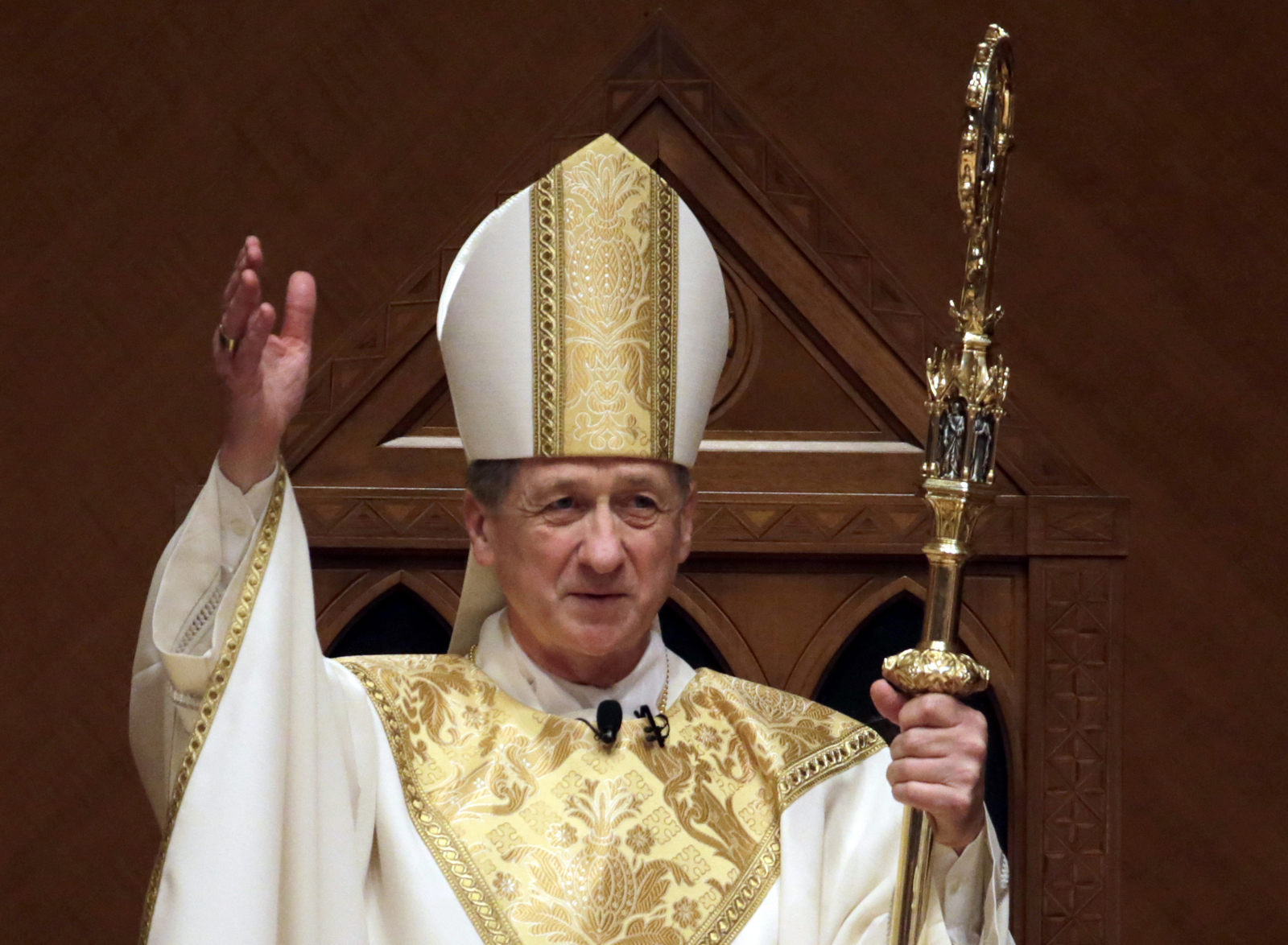 Versión. El arzobispo Blase Cupich dijo que aunque lamenta 'nuestras fallas en abordar el flagelo del abuso sexual clerical', la arquidiócesis de ha sido un líder en el tratamiento de este problema. (AP)