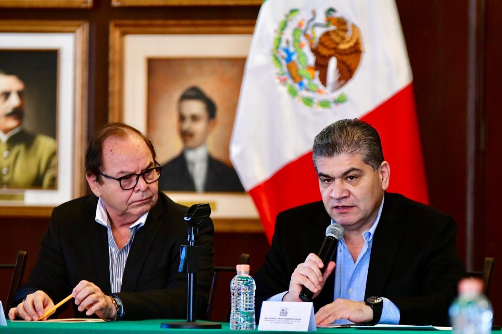 Dato. El gobernador Miguel Ángel Riquelme Solís indicó que el proceso de reingeniería del Sector Salud avanza sólidamente.