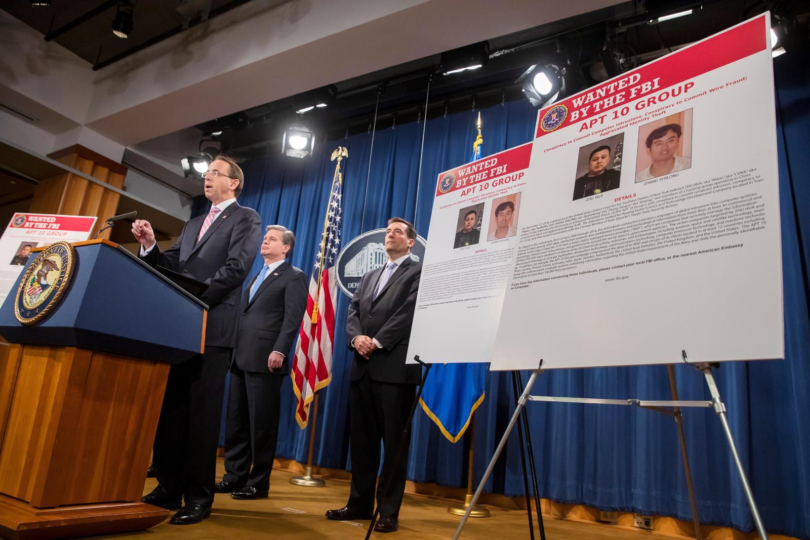 Agentes. Estados Unidos anuncia acciones legales contra dos supuestos agentes chinos por 'hackeo'. (EFE)