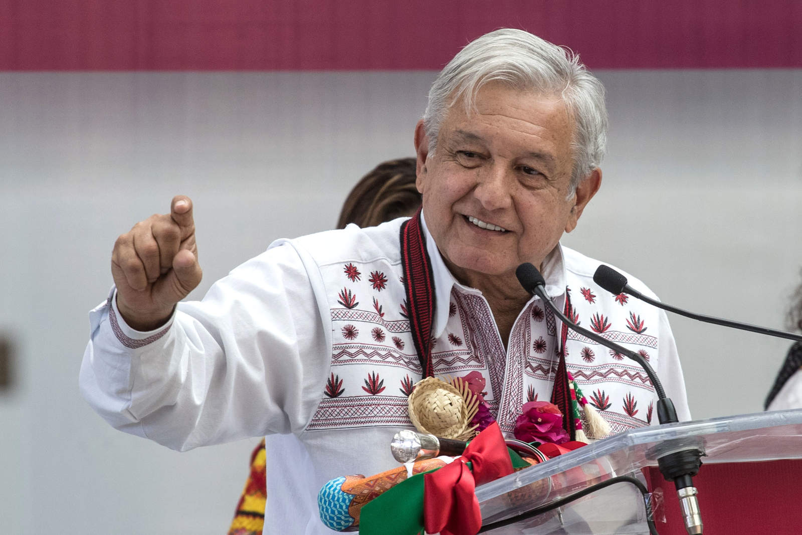 Presidente. Andrés Manuel López Obrador, presidente de la República Mexicana.