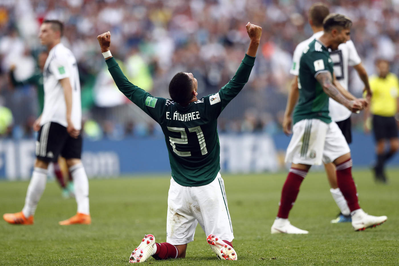 México venció a la siempre difícil Alemania en el debut del Mundial 2018.