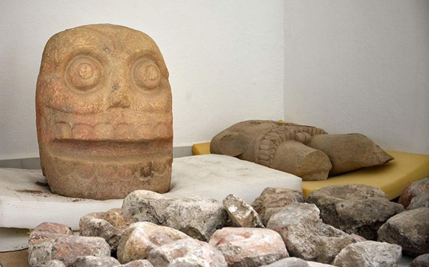 El hallazgo fue efectuado durante excavaciones recientes en unas ruinas del grupo étnico popoloca, en el estado céntrico de Puebla, informó el Instituto Nacional de Antropología e Historia. (ARCHIVO)