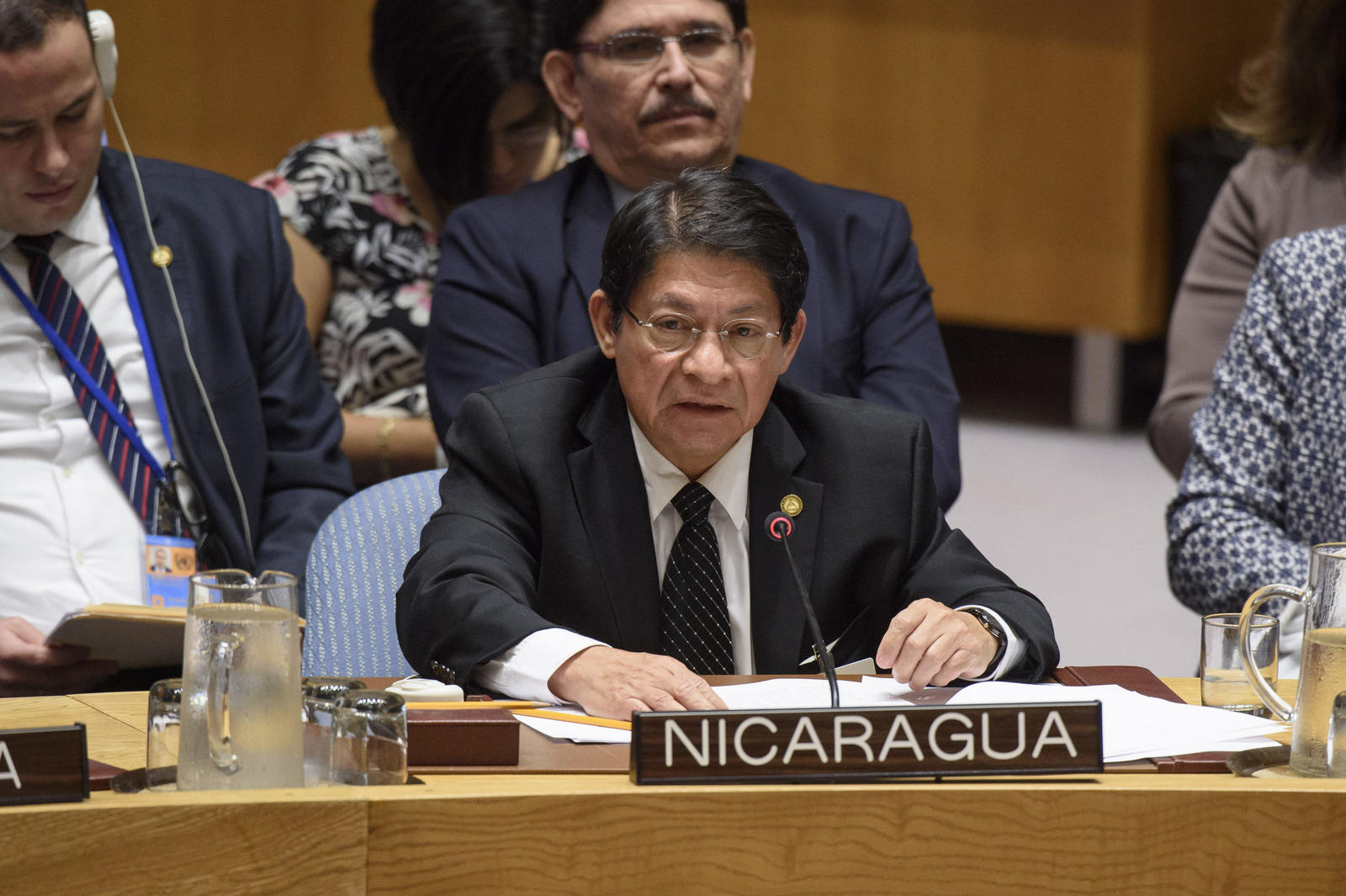 Pronunciamiento. El ministro de Relaciones Exteriores de Nicaragua acusó al secretario general de la OEA. (EFE)