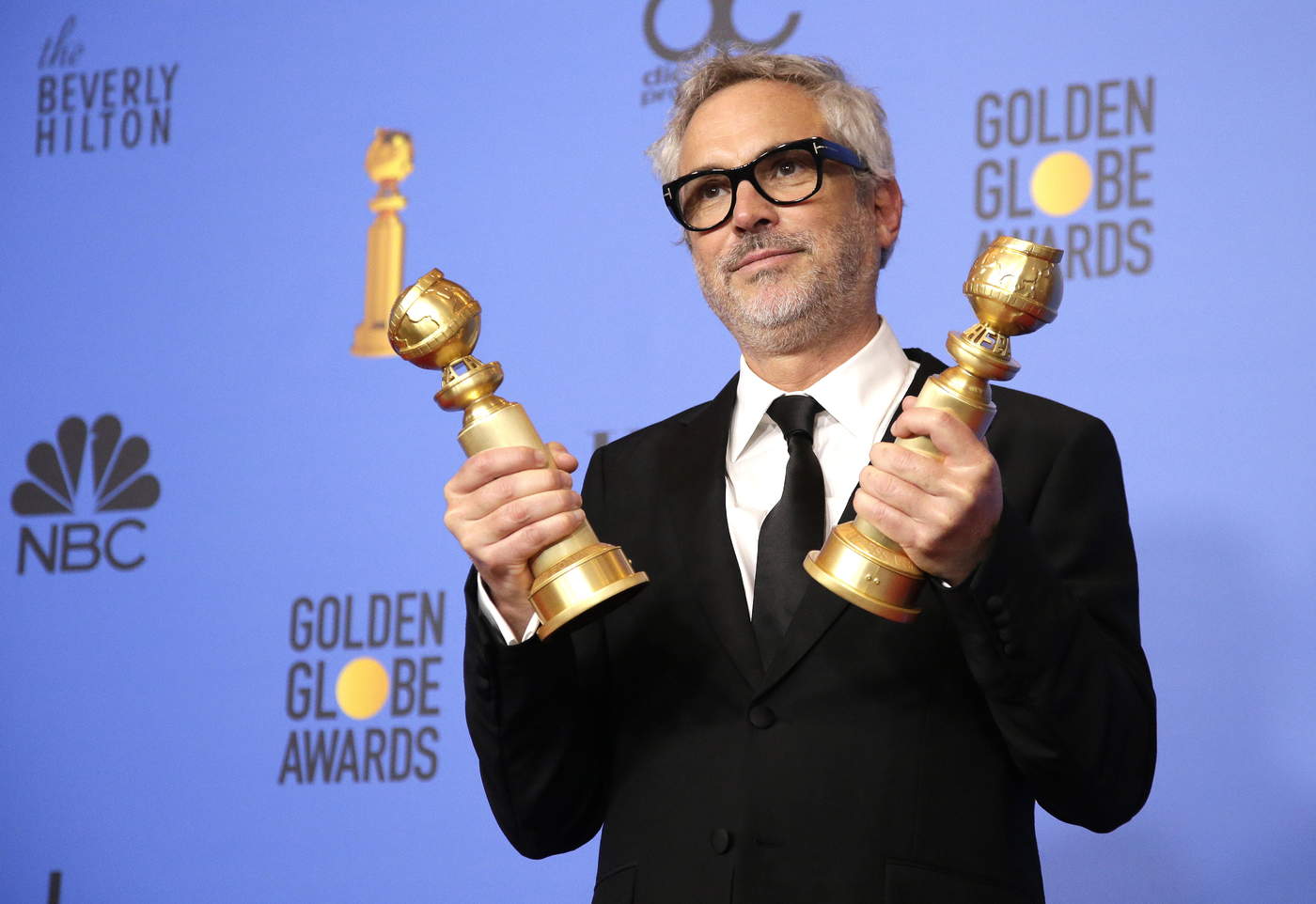 Alfonso Cuarón se llevó dos Globos de Oro por su película Roma. (EFE) 
