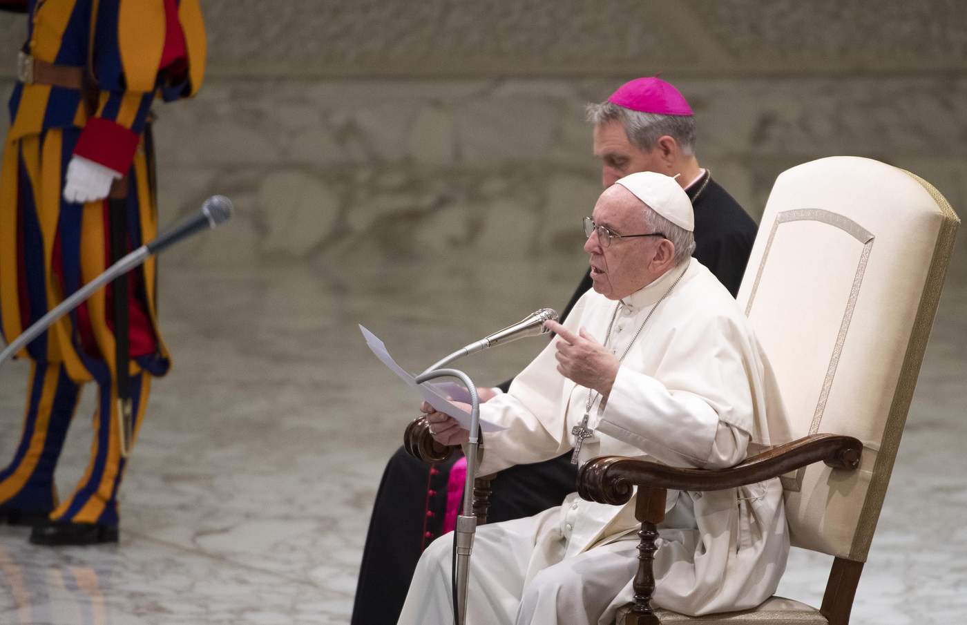 El Papa Francisco en su discurso de comienzo de año expresó su preocupación por el auge del nacionalismo en el mundo. (ARCHIVO) 