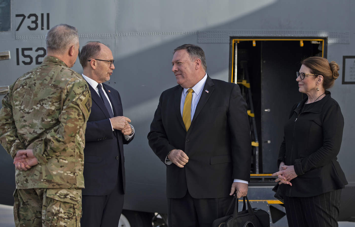 Pompeo realiza visita sorpresa a Irak