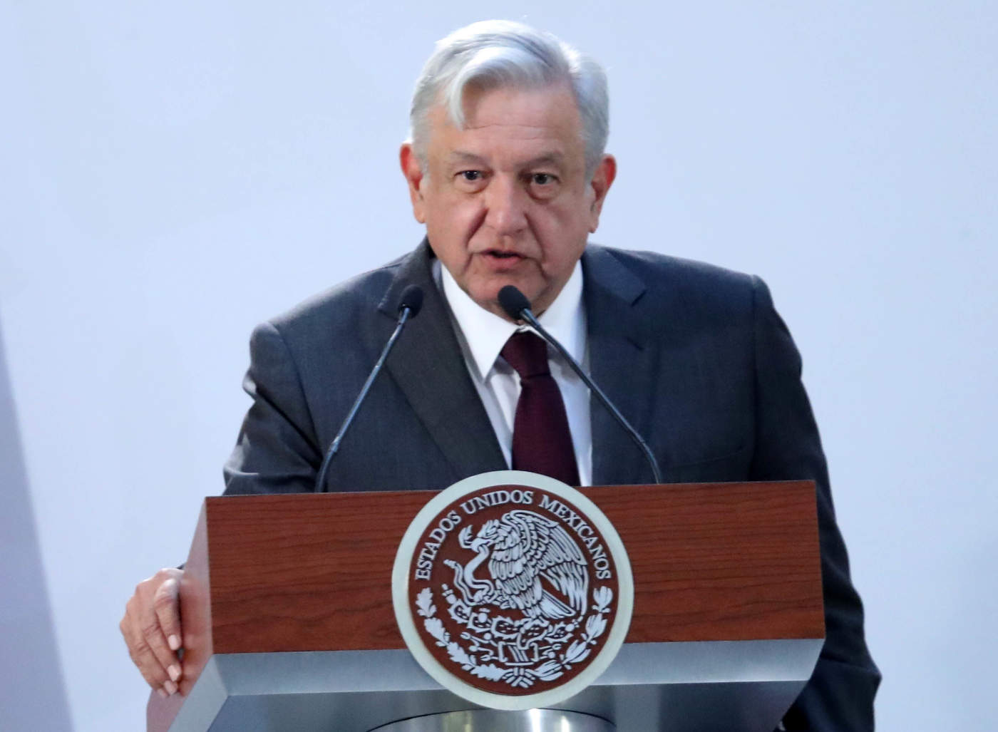 El presidente Andrés Manuel López Obrador se reunió en privado con la jefa de Gobierno de la Ciudad de México, Claudia Sheinbaum, para revisar el tema de abasto de gasolina en la capital del país. (EL UNIVERSAL)
