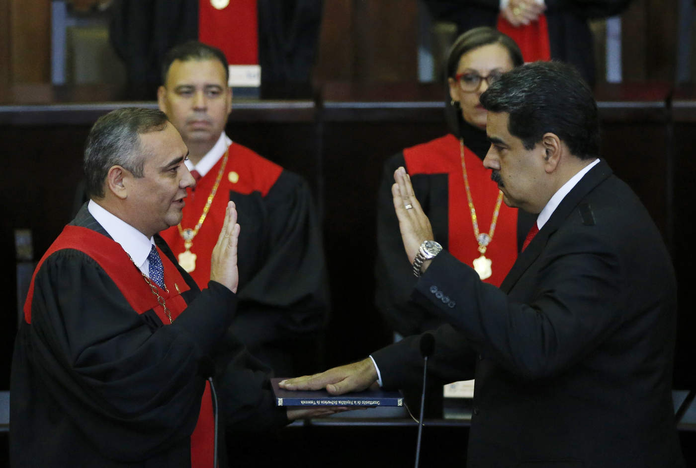 'Mi juramentación en un acto de paz', afirma Nicolás Maduro