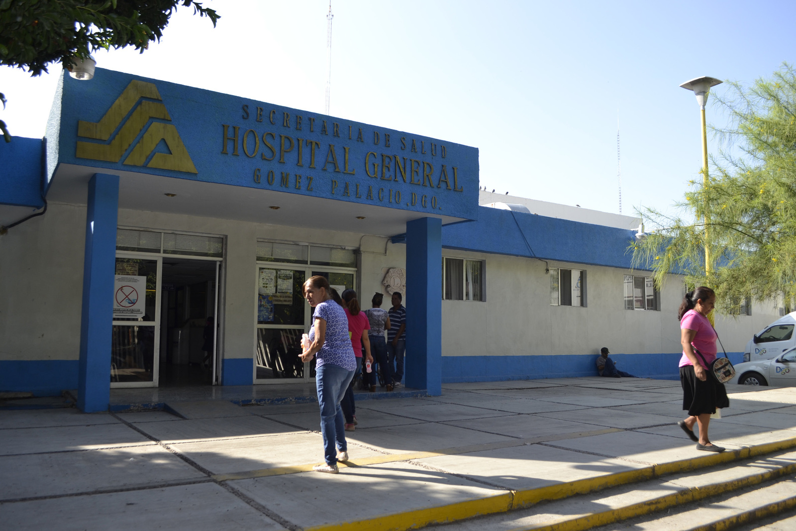 Lesionado. Hombre llega al Hospital General de Gómez Palacio, herido de tres balazos. (EL SIGLO DE TORREÓN)