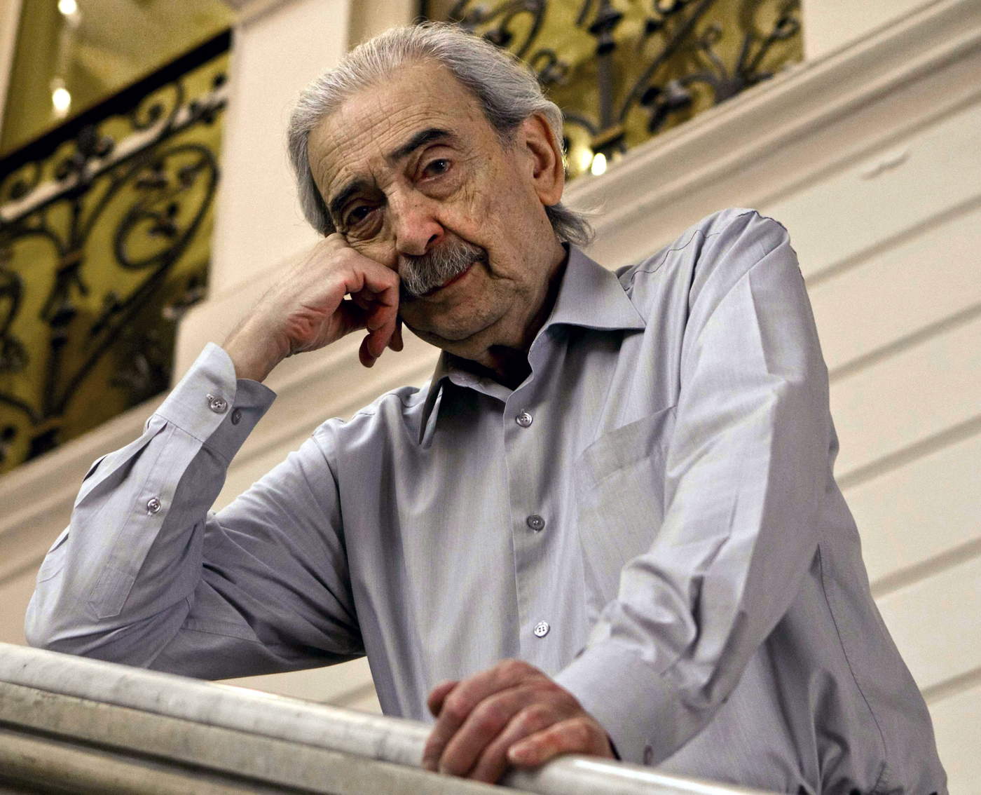 Juan Gelman, renombrado poeta argentino