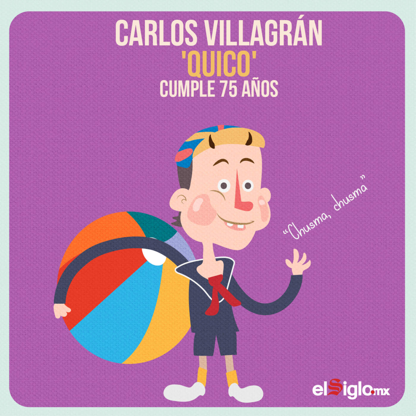 1944: Nace Carlos Villagrán, el famoso 'Quico' de El Chavo del 8