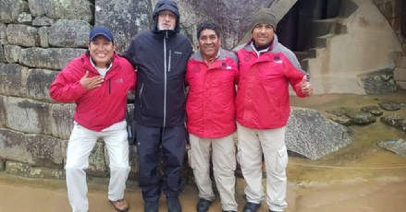 Robert de Niro visita Machu Picchu