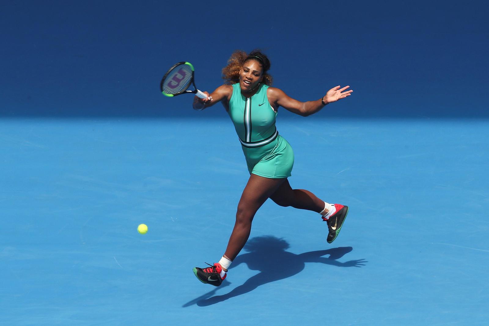 Serena Williams lució dominante ante Tatjana Maria, a quien derrotó 6-0, 6-2.