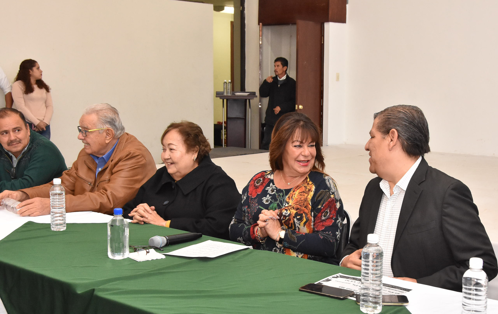 Labor. La alcaldesa Leticia Herrera, aseguró que seguirán coordinando acciones para fomentar la confianza en esta ciudad. (CORTESÍA)