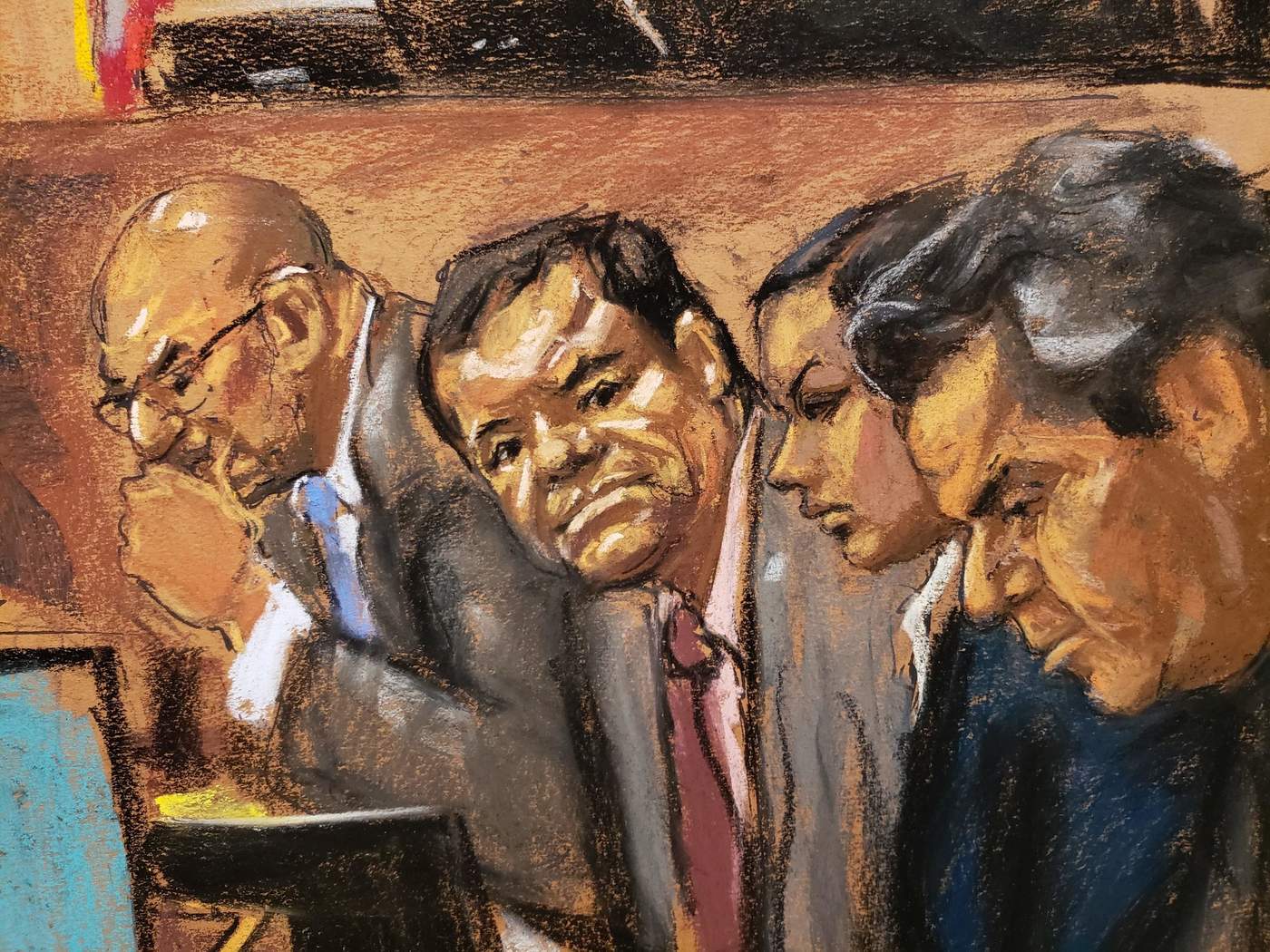Continúa el juicio de 'El Chapo' Guzmpan en Nueva York. (ARCHIVO) 