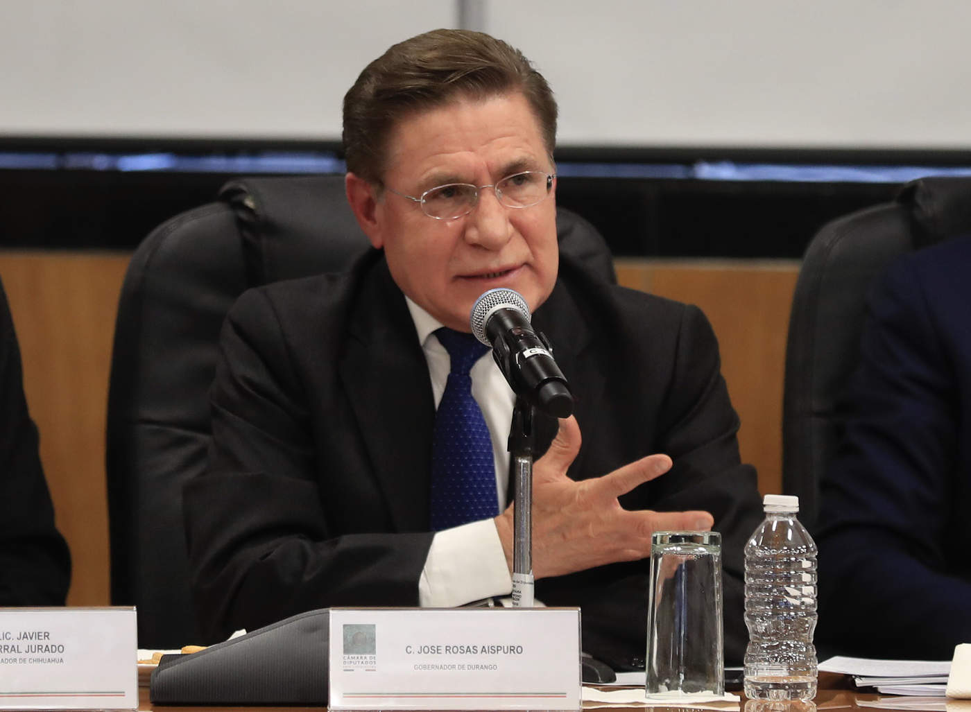 El gobernador, José Rosas Aispuro Torres, reiteró que estos ilícitos han sido aislados y que no han llegado a constituir una situación grave. (ARCHIVO)