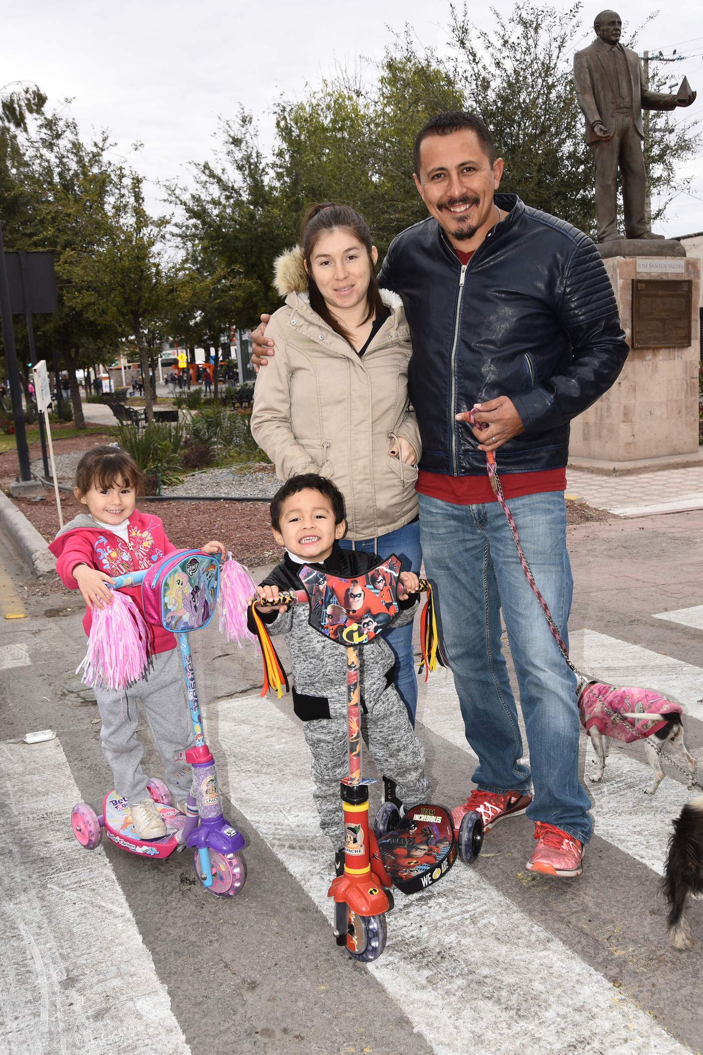 Cuauhtémoc Morelos, Melissa Tovar e hijos.