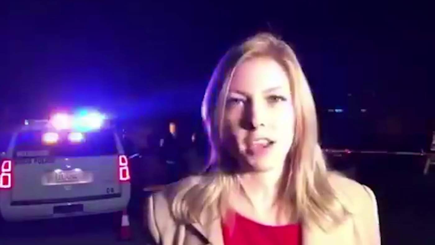 Reportera es atacada durante transmisión en vivo