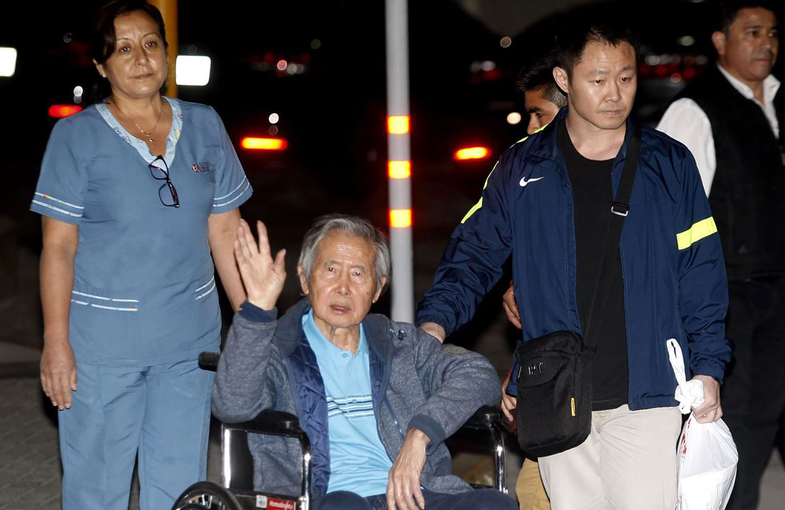 Fujimori es sometido a un examen médico