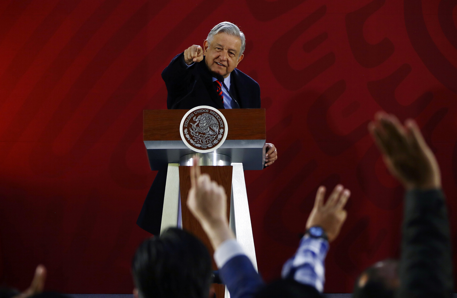 Dinamismo. En su conferencia de prensa matutina, López Obrador dijo que México va a crecer más de dos por ciento.