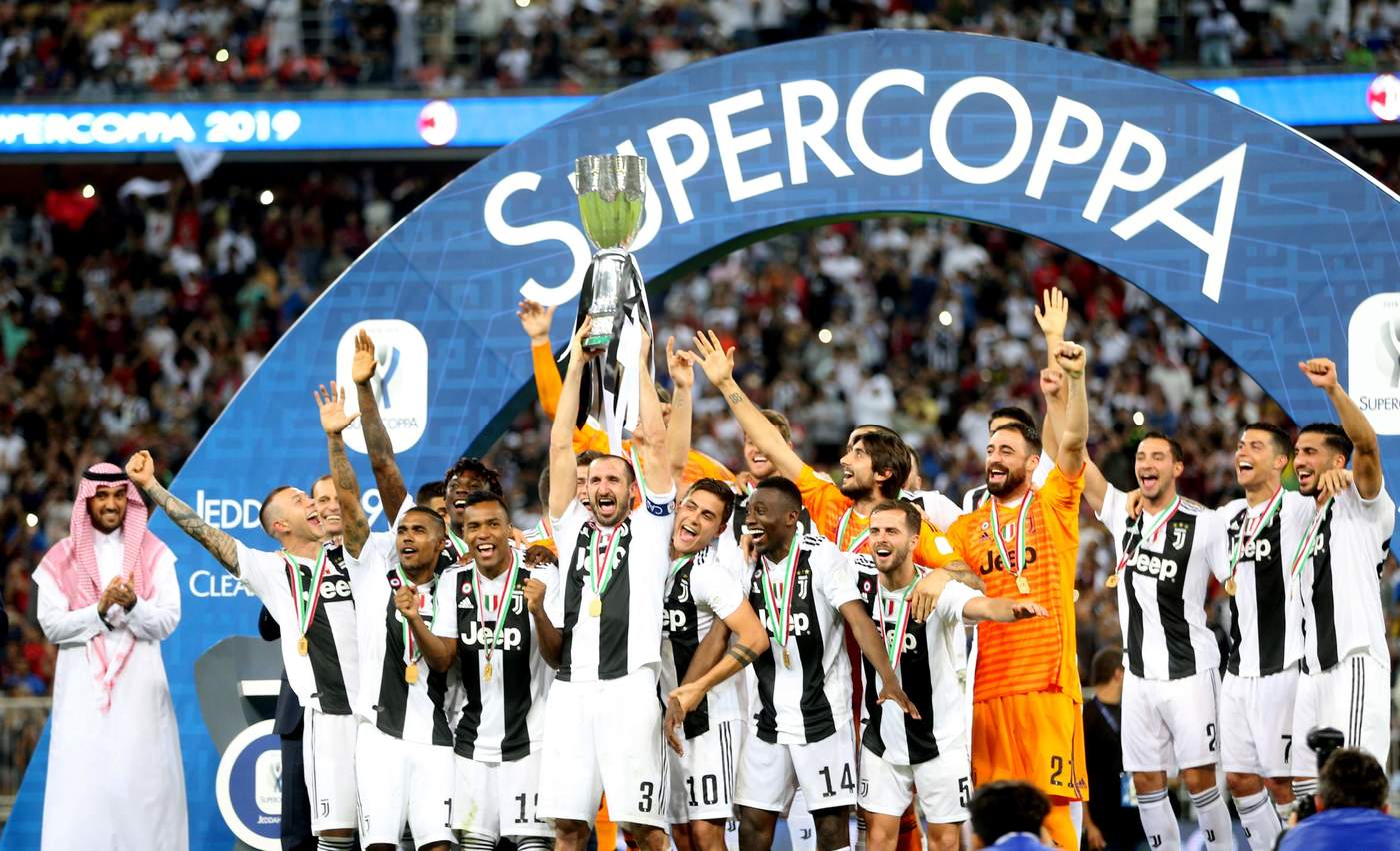 Juventus se impuso 1-0 al Milán y ganó la Supercopa de Italia disputada en Arabia Saudita.