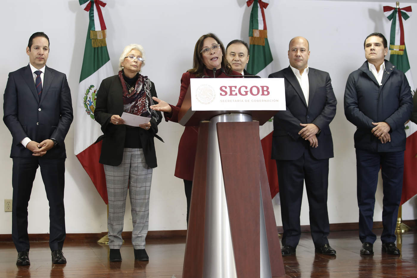 Gobernadores del Bajío del país manifestaron su apoyo a la estrategia que implementó el gobierno federal para combatir el robo de combustible. (ARCHIVO)