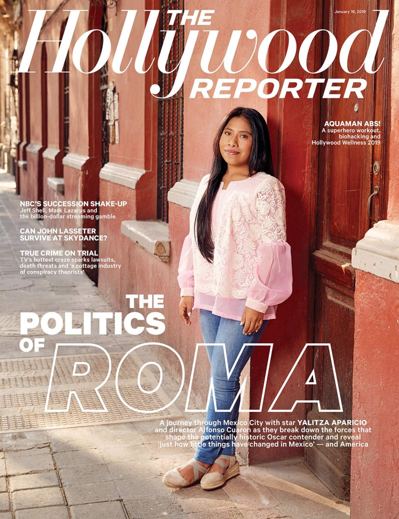 La protagonista de Roma engalana la portada de The Hollywood Reporter. (ESPECIAL) 