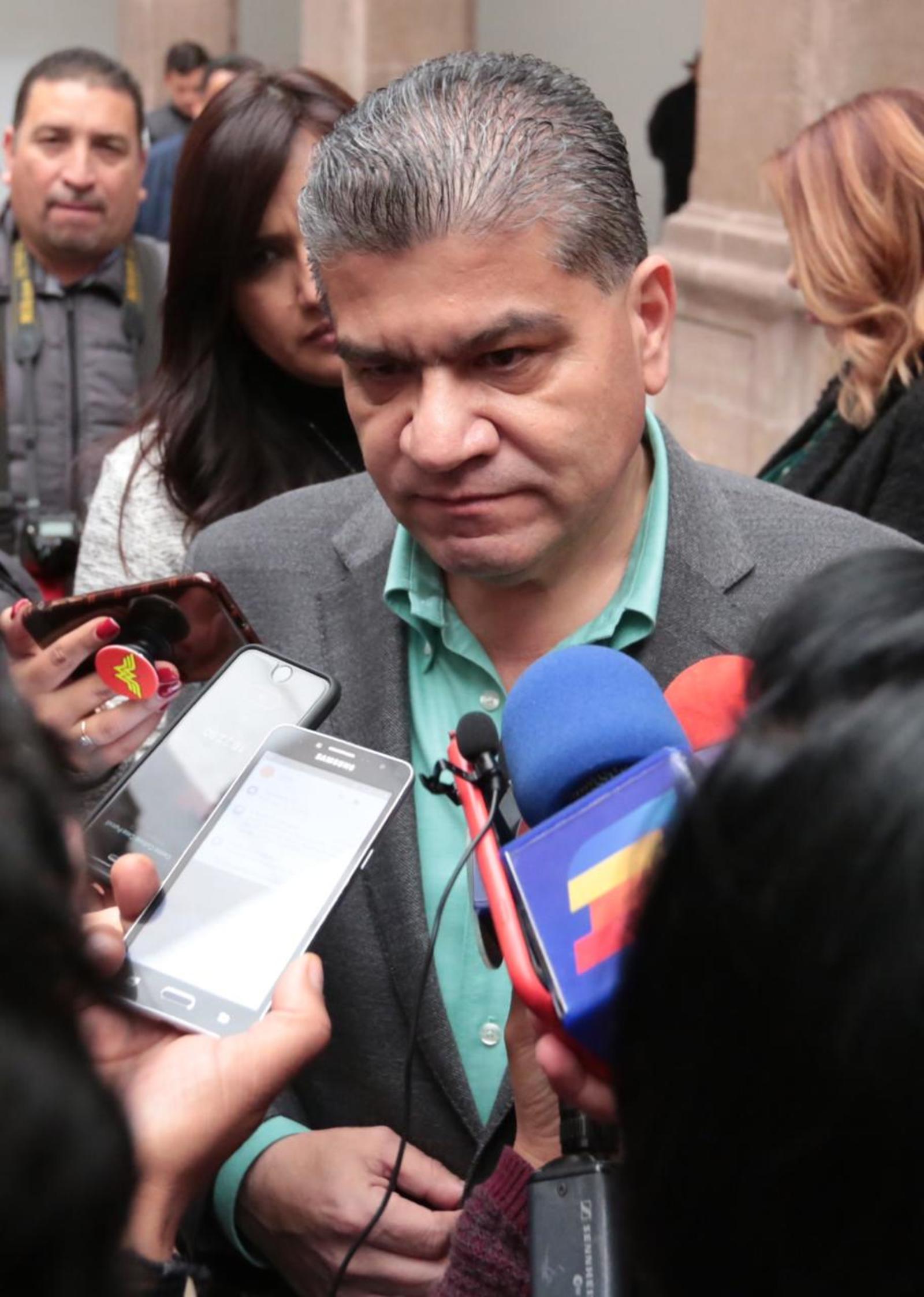 Datos. El gobernador del Estado, Miguel Ángel Riquelme Solís, informó sobre los recursos.